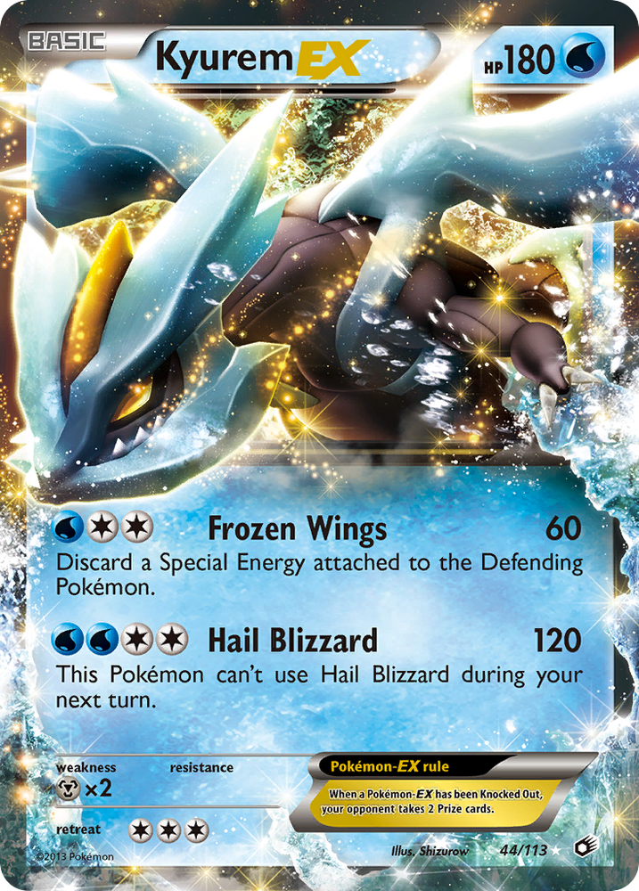 Kyurem EX (44/113) [Black & White: Legendary Treasures] Pokémon