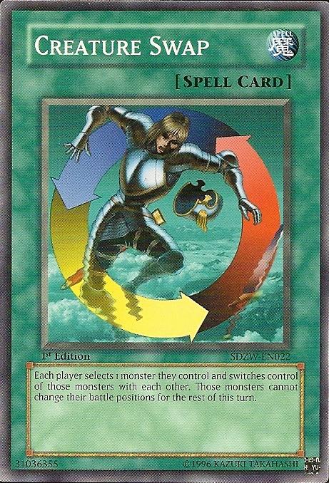 Creature Swap [SDZW-EN022] Common Yu-Gi-Oh!