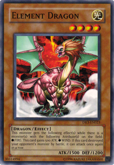 Element Dragon [DR3-EN023] Common Yu-Gi-Oh!