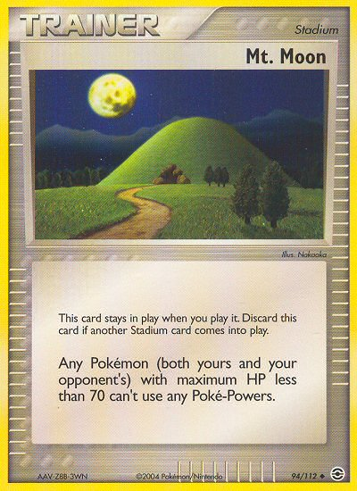 Mt. Moon (94/112) [EX: FireRed & LeafGreen] Pokémon