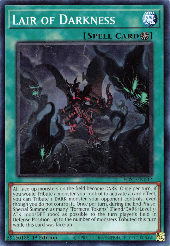 Lair of Darkness [EGS1-EN032] Common Yu-Gi-Oh!