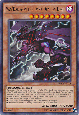 Van'Dalgyon the Dark Dragon Lord [AP06-EN019] Common Yu-Gi-Oh!