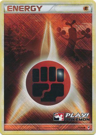 Fighting Energy (93/95) (Play Pokemon Promo) [HeartGold & SoulSilver: Call of Legends] Pokémon