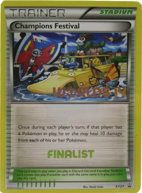 Champions Festival (XY27) (2014 Finalist) [XY: Black Star Promos] Pokémon