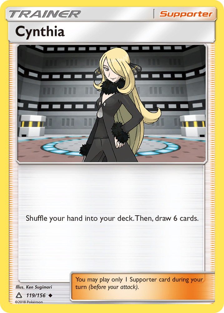 Cynthia (119/156) [Sun & Moon: Ultra Prism] Pokémon