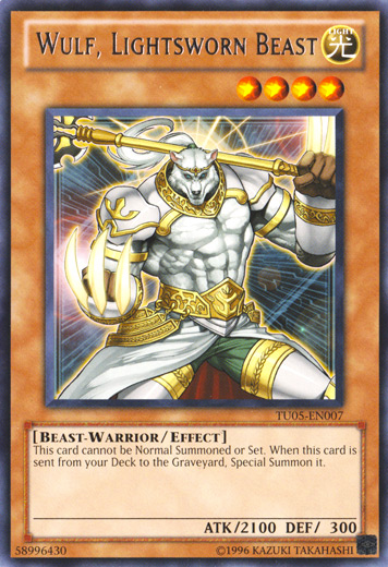 Wulf, Lightsworn Beast [TU05-EN007] Rare Yu-Gi-Oh!