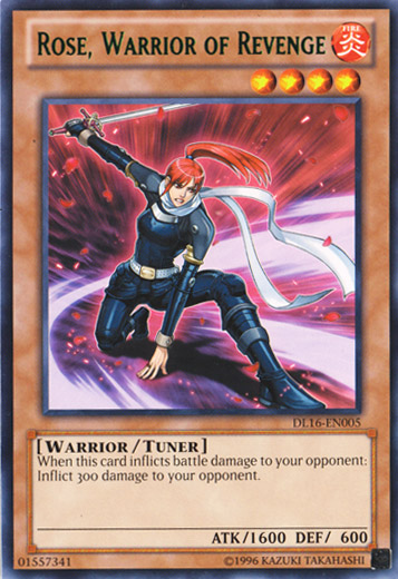 Rose, Warrior of Revenge (Green) [DL16-EN005] Rare Yu-Gi-Oh!