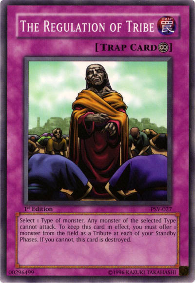 The Regulation of Tribe [PSV-027] Common Yu-Gi-Oh!