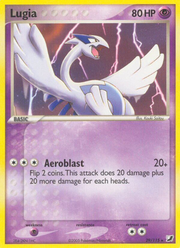 Lugia (29/115) (Theme Deck Exclusive) [EX: Unseen Forces] Pokémon