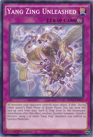 Yang Zing Unleashed [MP15-EN117] Common Yu-Gi-Oh!