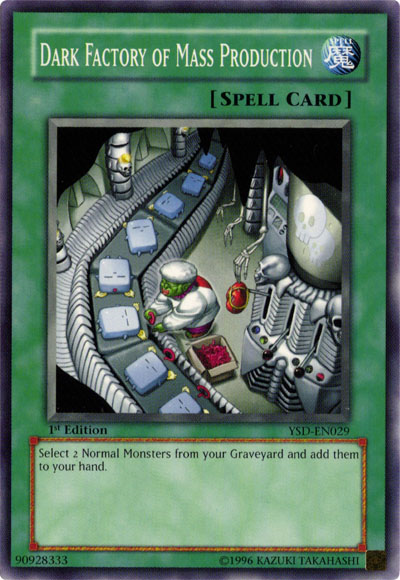 Dark Factory of Mass Production [YSD-EN029] Common Yu-Gi-Oh!