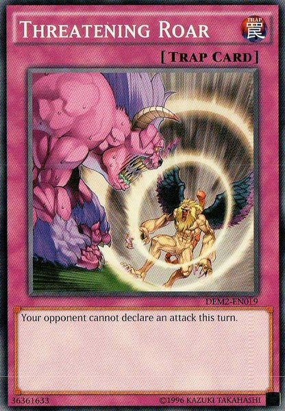 Threatening Roar [DEM2-EN019] Common Yu-Gi-Oh!