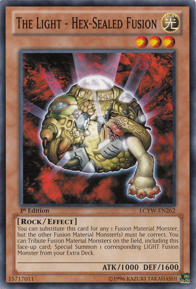 The Light - Hex-Sealed Fusion [LCYW-EN262] Common Yu-Gi-Oh!