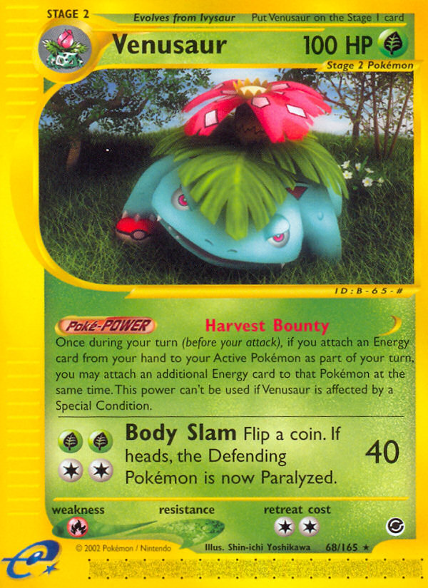 Venusaur (68/165) [Expedition: Base Set] Pokémon