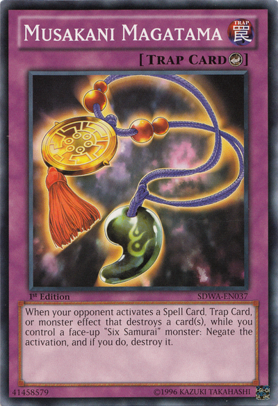 Musakani Magatama [SDWA-EN037] Common Yu-Gi-Oh!