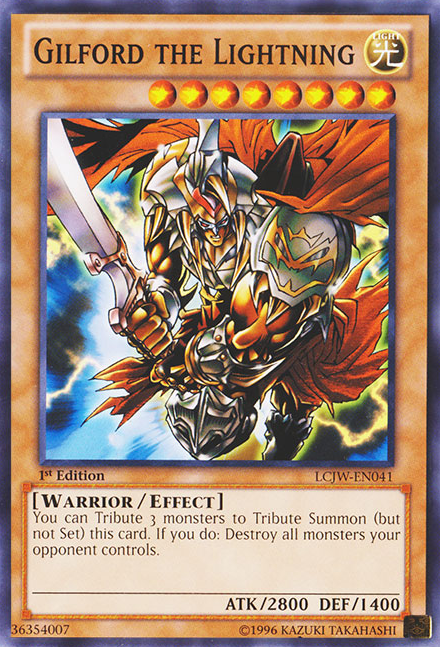Gilford the Lightning [LCJW-EN041] Common Yu-Gi-Oh!