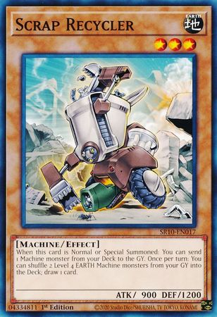 Scrap Recycler [SR10-EN017] Common Yu-Gi-Oh!