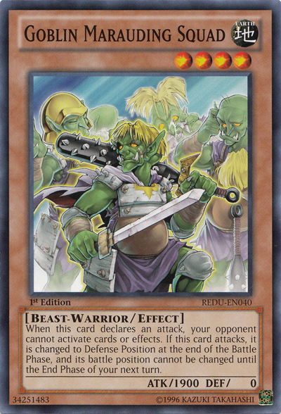 Goblin Marauding Squad [REDU-EN040] Common Yu-Gi-Oh!