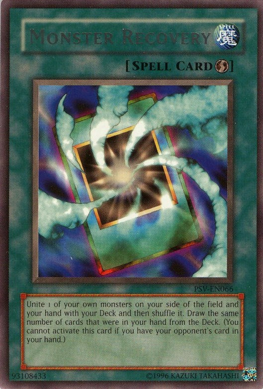 Monster Recovery [PSV-EN066] Rare Yu-Gi-Oh!