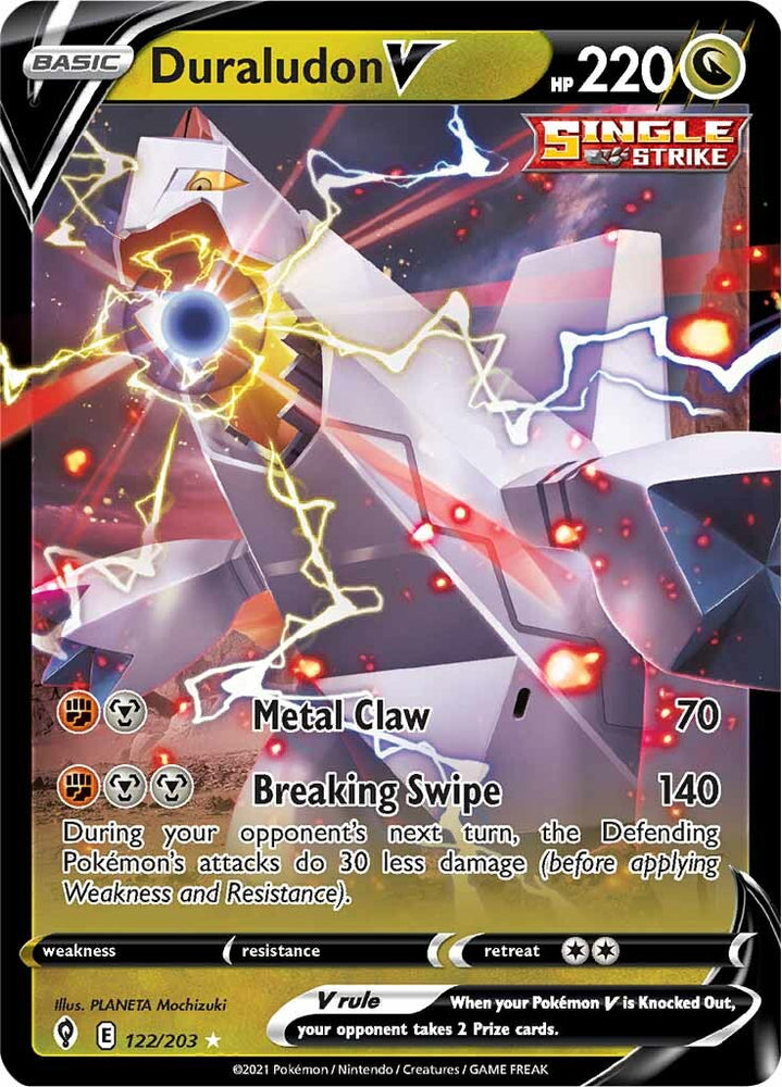 Duraludon V (122/203) [Sword & Shield: Evolving Skies] Pokémon