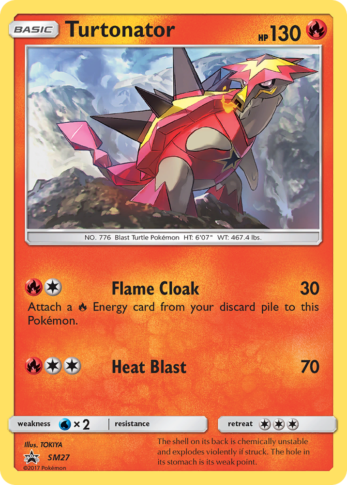 Turtonator (SM27) [Sun & Moon: Black Star Promos] Pokémon