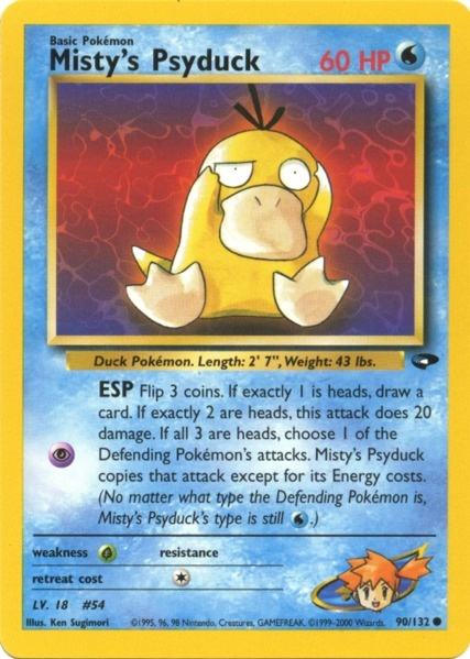 Misty's Psyduck (90/132) [Gym Challenge Unlimited] Pokémon