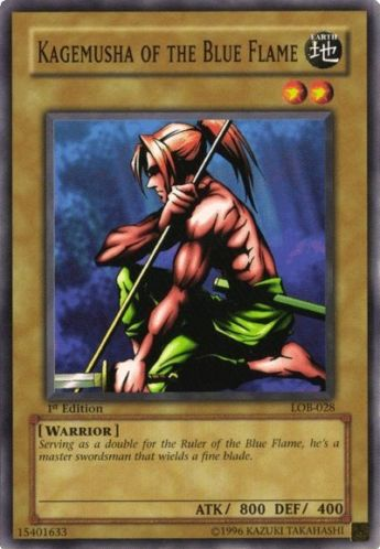 Kagemusha of the Blue Flame [LOB-028] Common Yu-Gi-Oh!