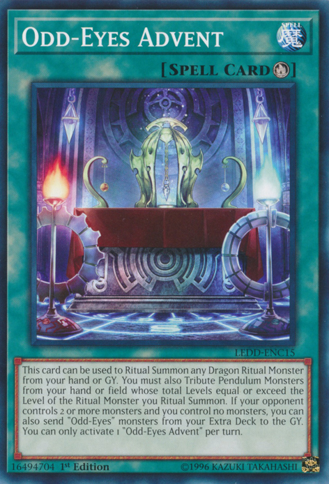 Odd-Eyes Advent [LEDD-ENC15] Common Yu-Gi-Oh!
