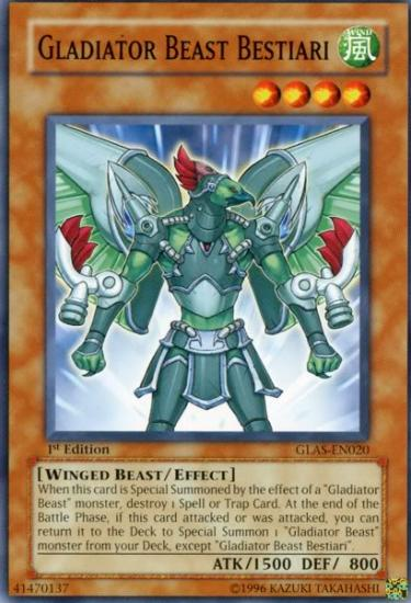 Gladiator Beast Bestiari [GLAS-EN020] Common Yu-Gi-Oh!
