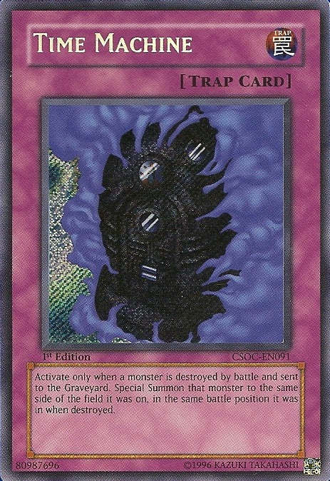 Time Machine [CSOC-EN091] Secret Rare Yu-Gi-Oh!