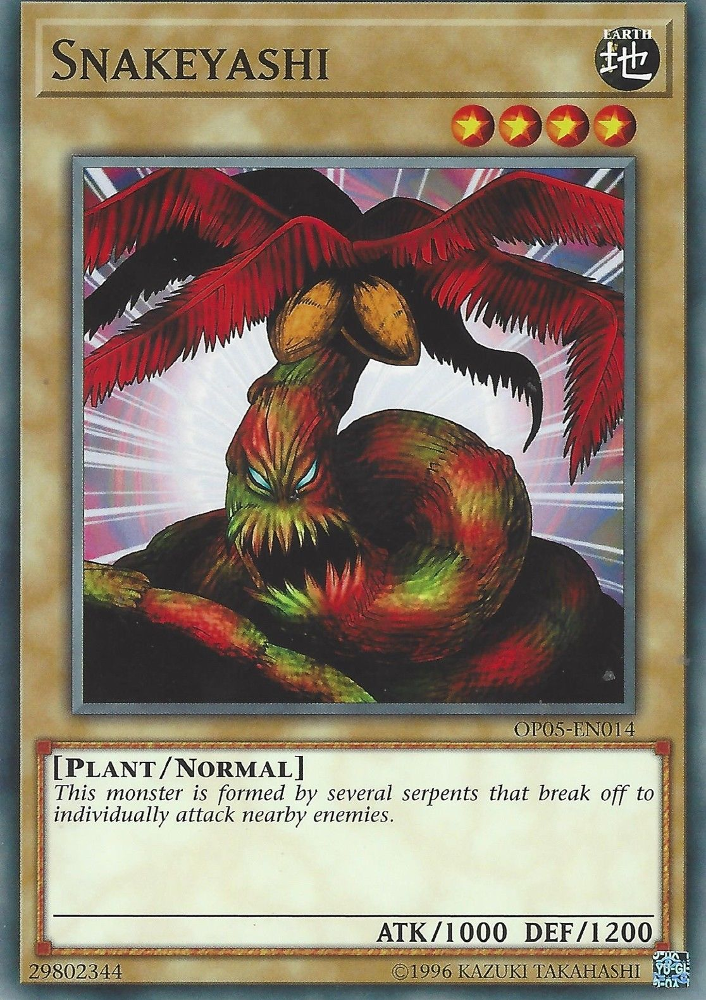 Snakeyashi [OP05-EN014] Short Print Yu-Gi-Oh!