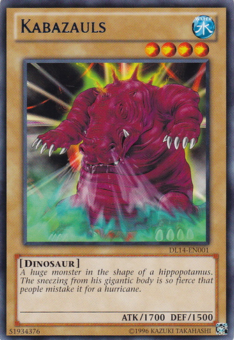 Kabazauls (Blue) [DL14-EN001] Rare Yu-Gi-Oh!