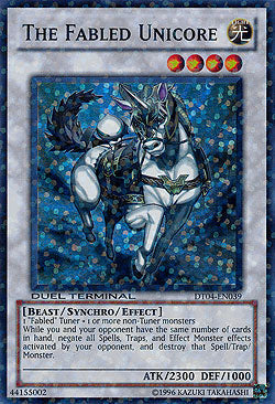 The Fabled Unicore [DT04-EN039] Super Rare Yu-Gi-Oh!