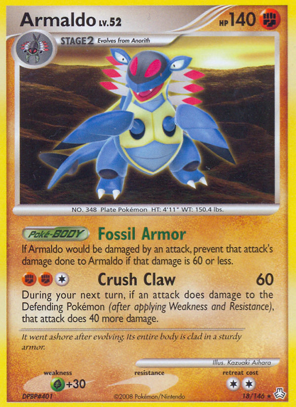 Armaldo (18/146) [Diamond & Pearl: Legends Awakened] Pokémon