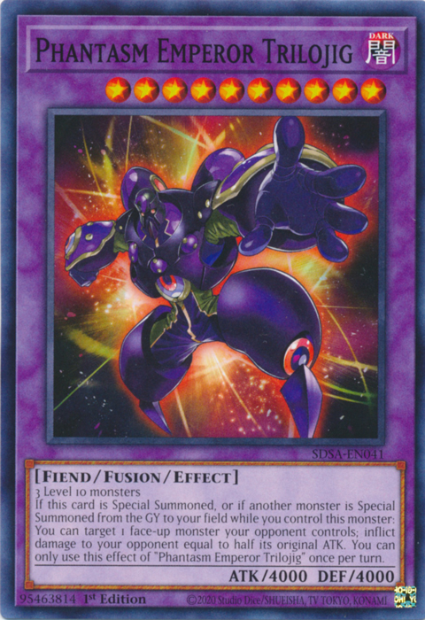 Phantasm Emperor Trilojig [SDSA-EN041] Common Yu-Gi-Oh!