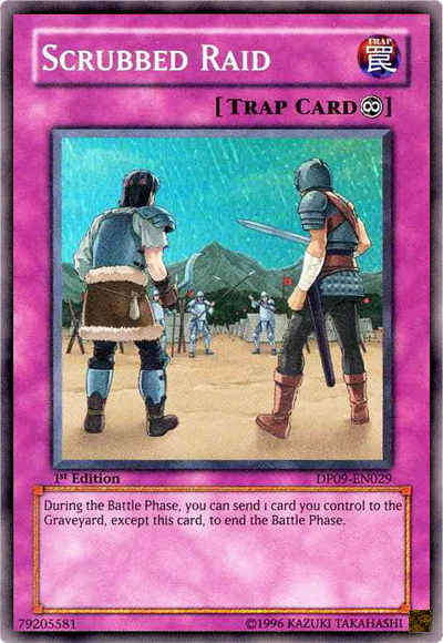 Scrubbed Raid [DP09-EN029] Super Rare Yu-Gi-Oh!