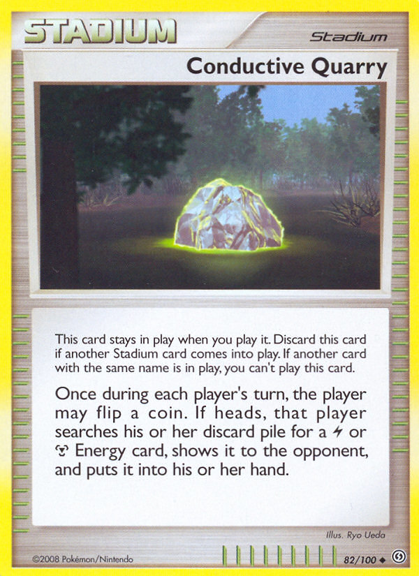 Conductive Quarry (82/100) [Diamond & Pearl: Stormfront] Pokémon