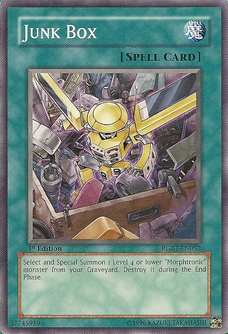 Junk Box [RGBT-EN052] Common Yu-Gi-Oh!