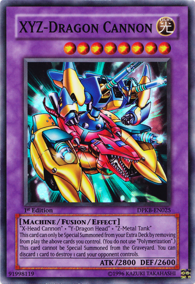 XYZ-Dragon Cannon [DPKB-EN025] Super Rare Yu-Gi-Oh!