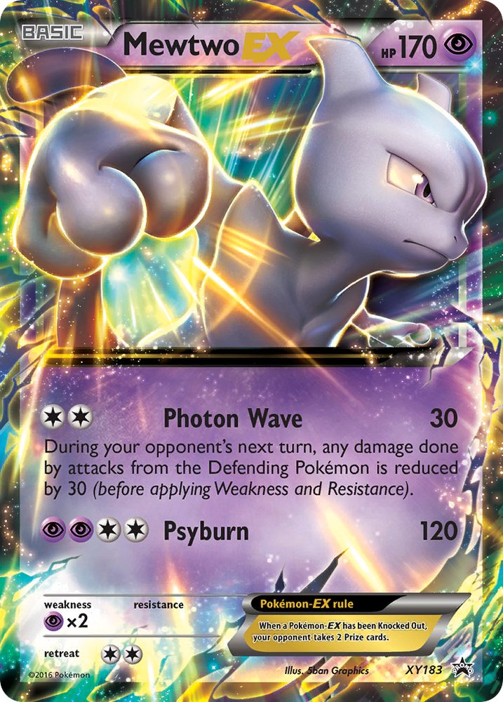 Mewtwo EX (XY183) [XY: Black Star Promos] Pokémon