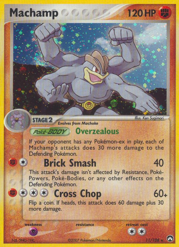 Machamp (11/108) [EX: Power Keepers] Pokémon