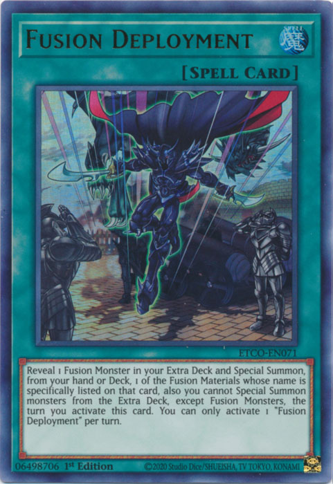 Fusion Deployment [ETCO-EN071] Ultra Rare Yu-Gi-Oh!