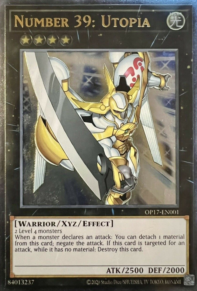 Number 39: Utopia [OP17-EN001] Ultimate Rare Yu-Gi-Oh!