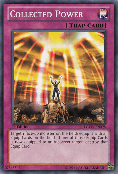 Collected Power [LCYW-EN098] Common Yu-Gi-Oh!