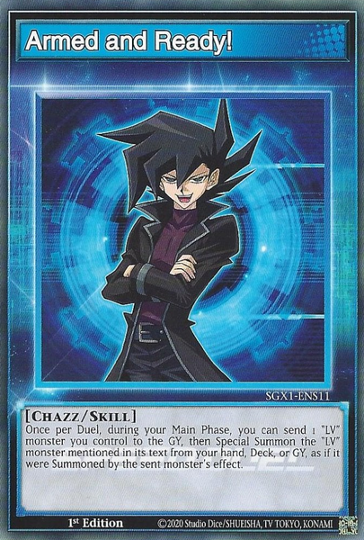 Armed and Ready! [SGX1-ENS11] Common Yu-Gi-Oh!