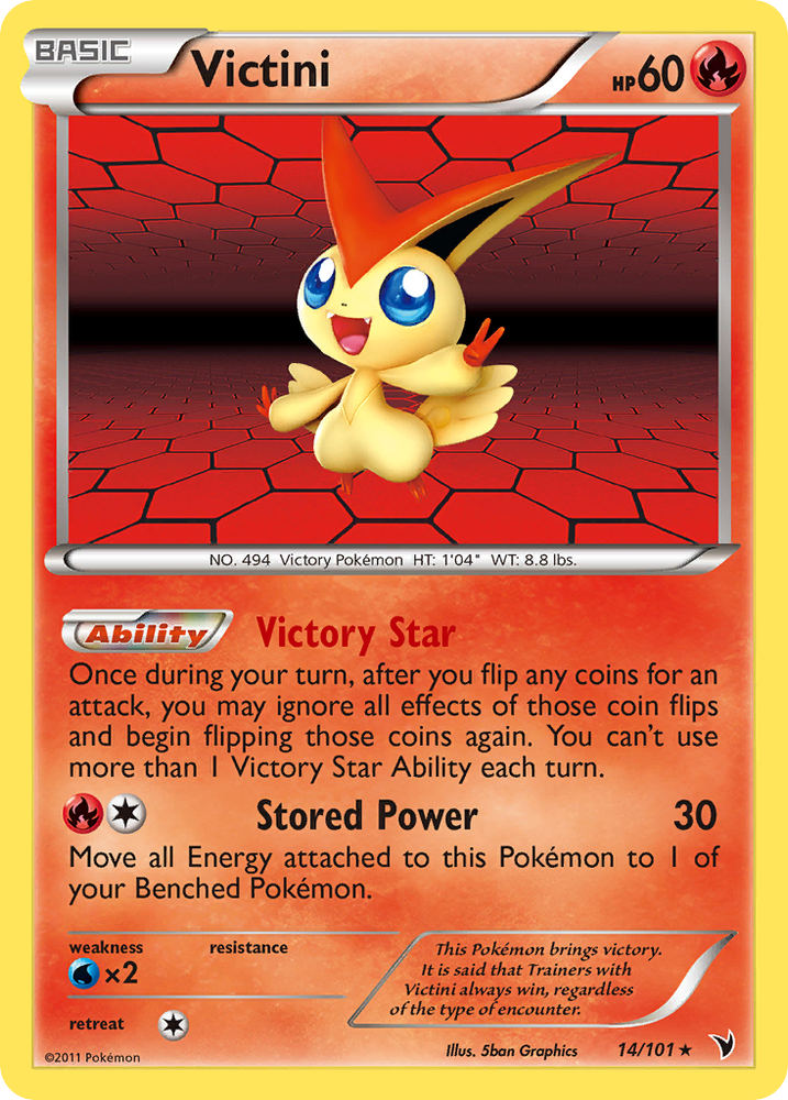 Victini (14/101) [Black & White: Noble Victories] Pokémon