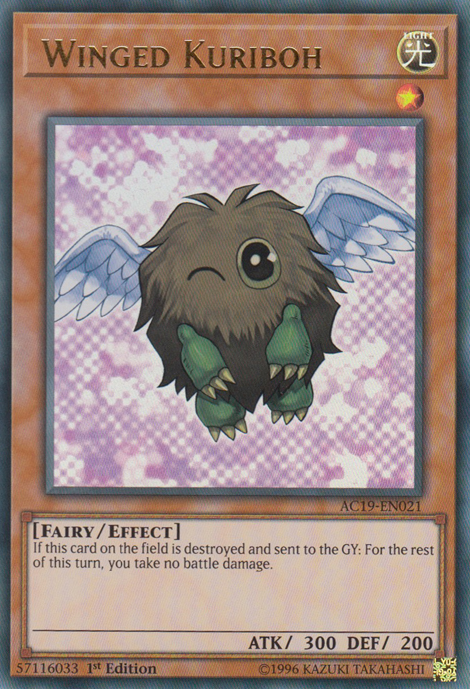 Winged Kuriboh [AC19-EN021] Ultra Rare Yu-Gi-Oh!