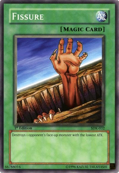 Fissure [SDK-032] Common Yu-Gi-Oh!