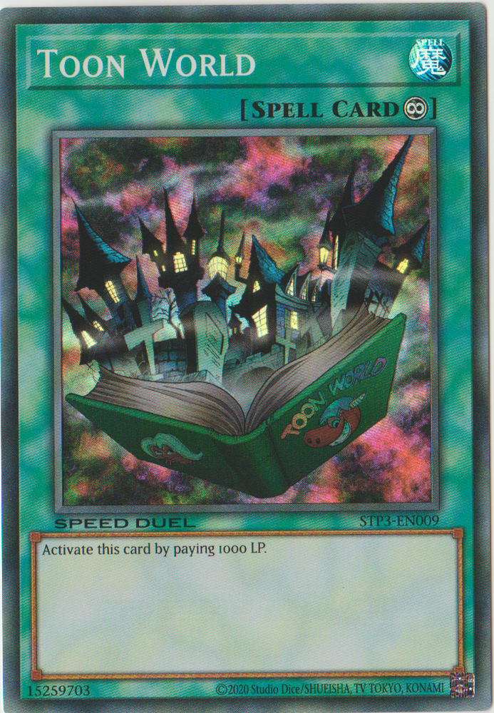 Toon World [STP3-EN009] Super Rare Yu-Gi-Oh!