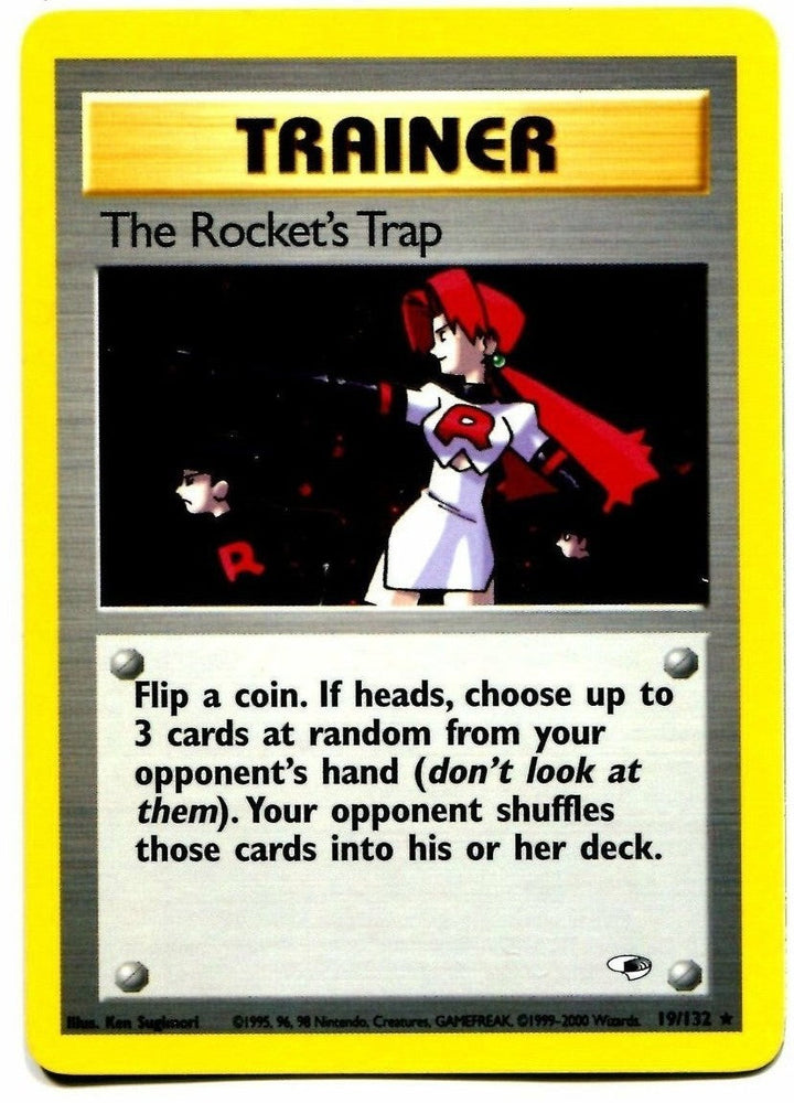 The Rocket's Trap (19/132) [Gym Heroes Unlimited] Pokémon